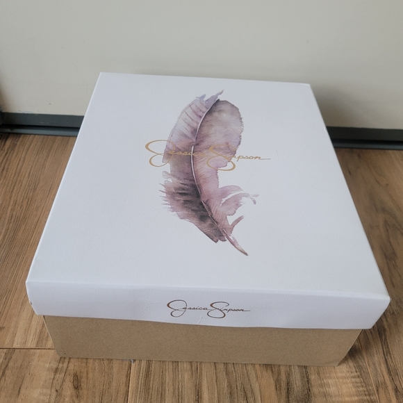 "Brand New" Jessica Simpson D'orsay Beige Leather Pump Size 10 - Picture 9 of 10